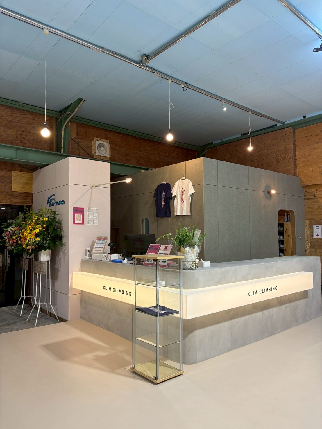 ジムの店内の様子